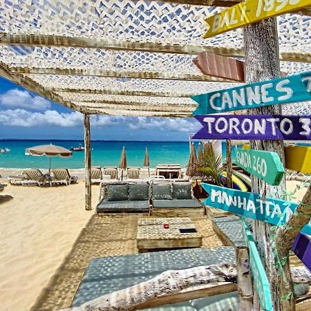 Pavillon Beach 9, Feet In The Water In Grand Case Buitenkant foto