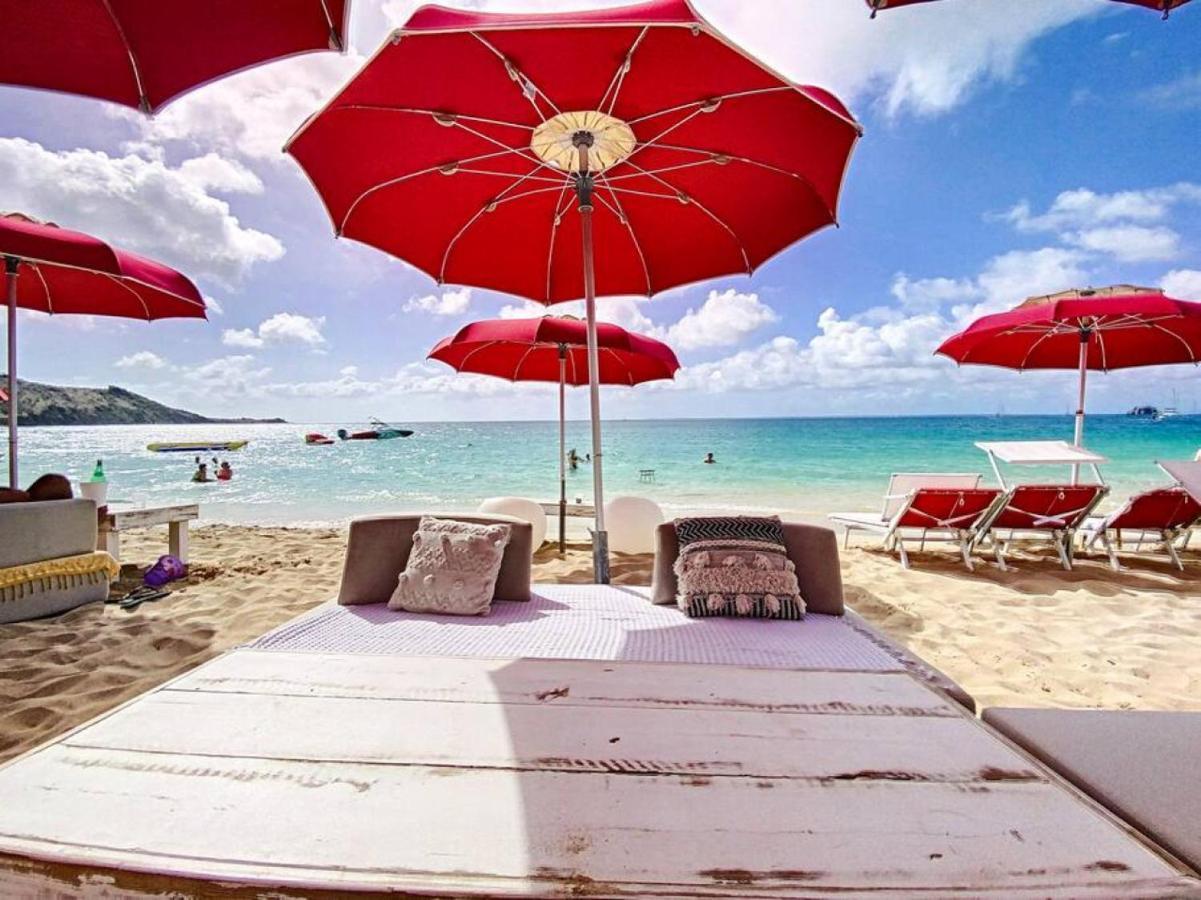 Pavillon Beach 9, Feet In The Water In Grand Case Buitenkant foto